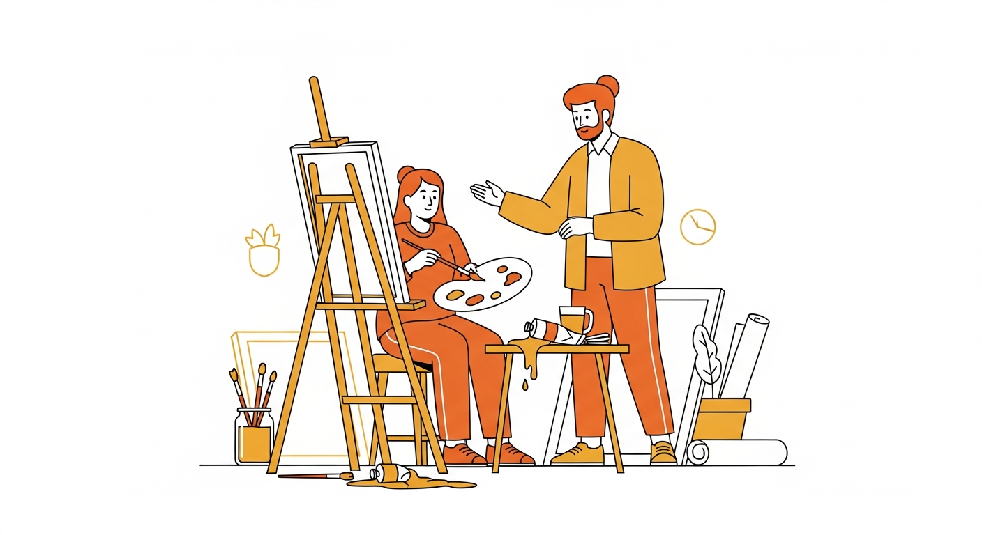 Artist mentor and coach for creative career growth