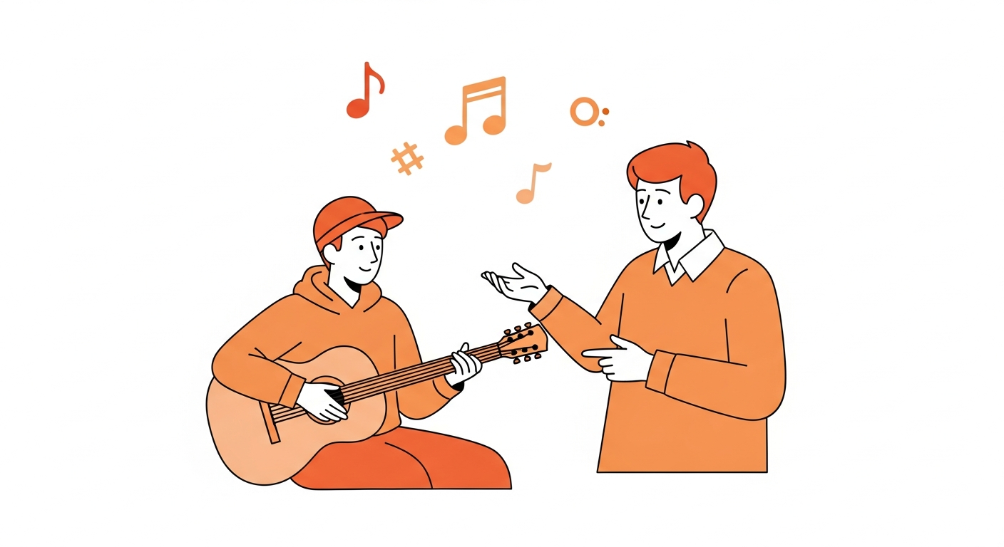 Musician mentor and coach for music career growth